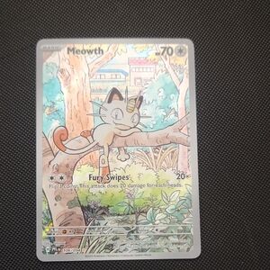 Meowth Pokemon Card